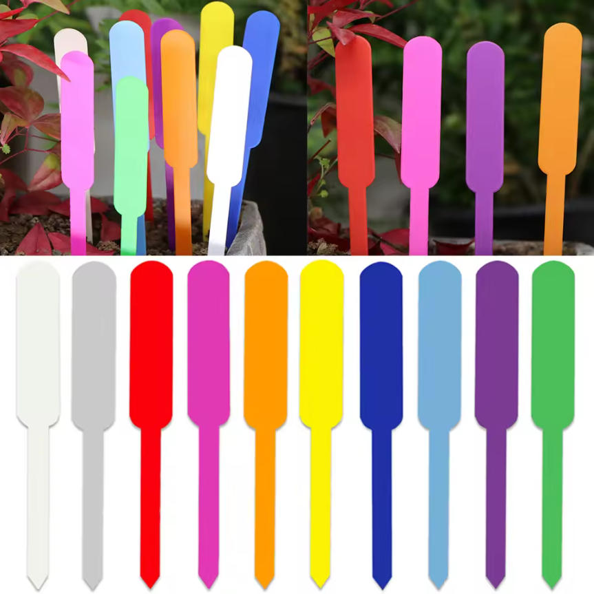 Bonsai Garden Ideas - 100PCS Waterproof Garden Plant Tags Plastic