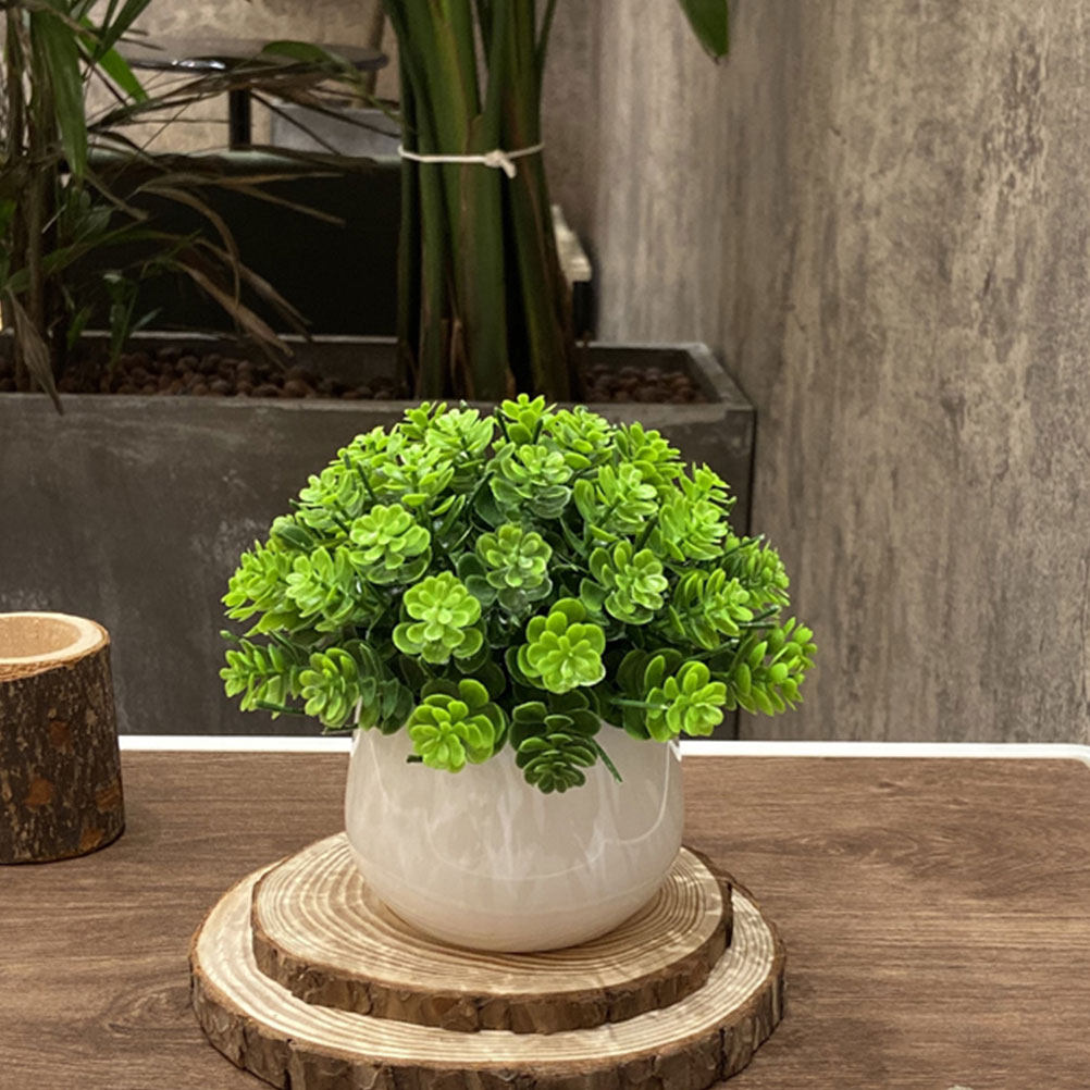 Bonsai Garden Cafe - Artificial Potted Bonsai Fake Plant Decoration