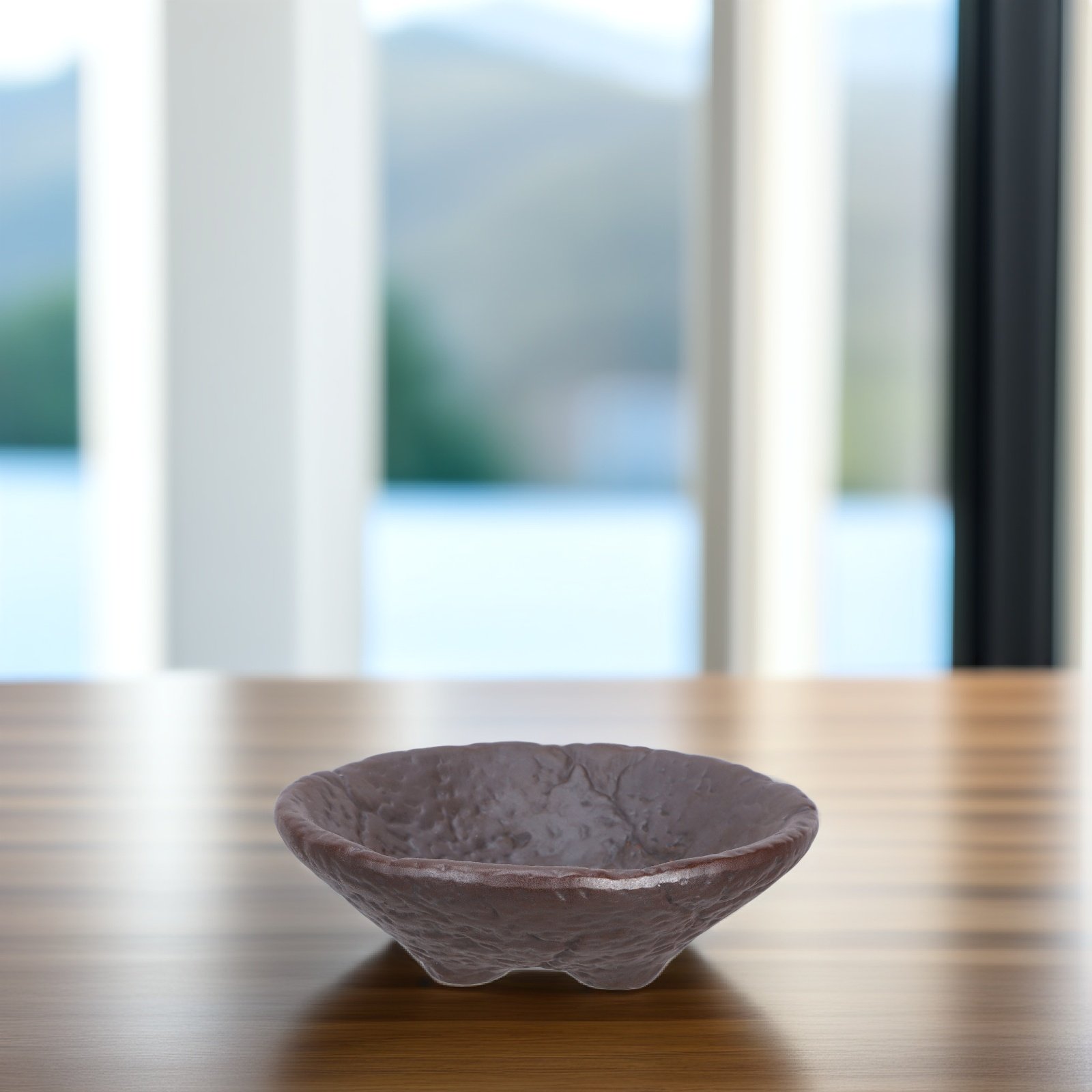 Japanese Garden Bonsai - Round Ceramic Bonsai Pot Handmade Japanese