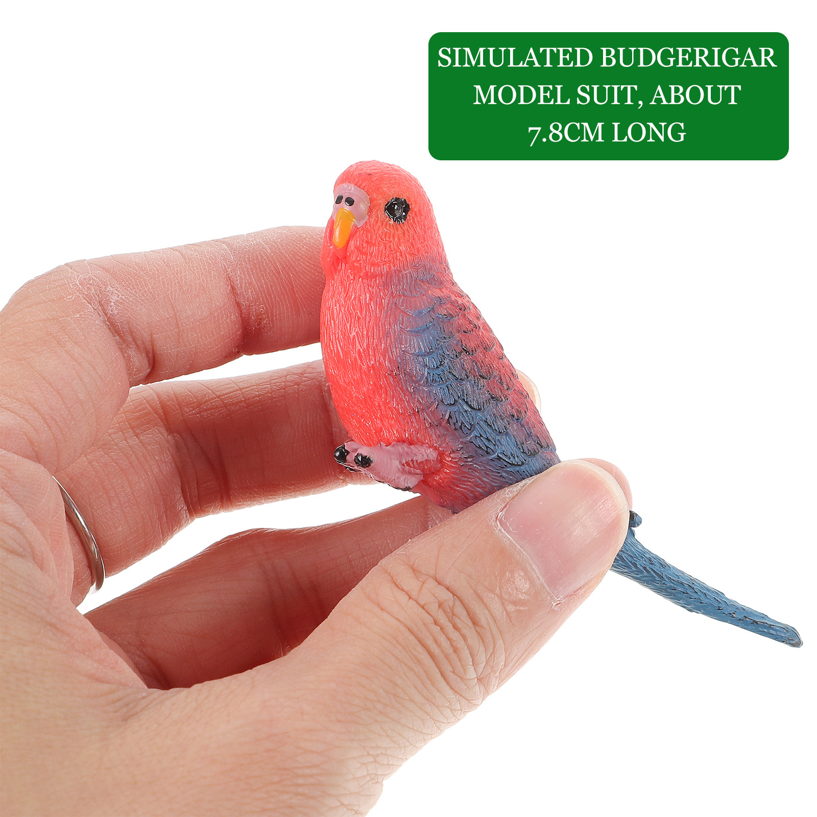 Bonsai Garden Layout - 4Pcs Premium Artificial Parrot Decor Sturdy
