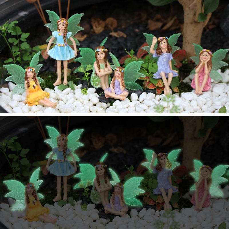 Creative Fairy Resin Garden Pl - đánh giá và giá Bonsai Garden Layout