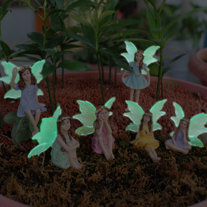 Creative Fairy Resin Garden Pl - đánh giá và giá Bonsai Garden Layout
