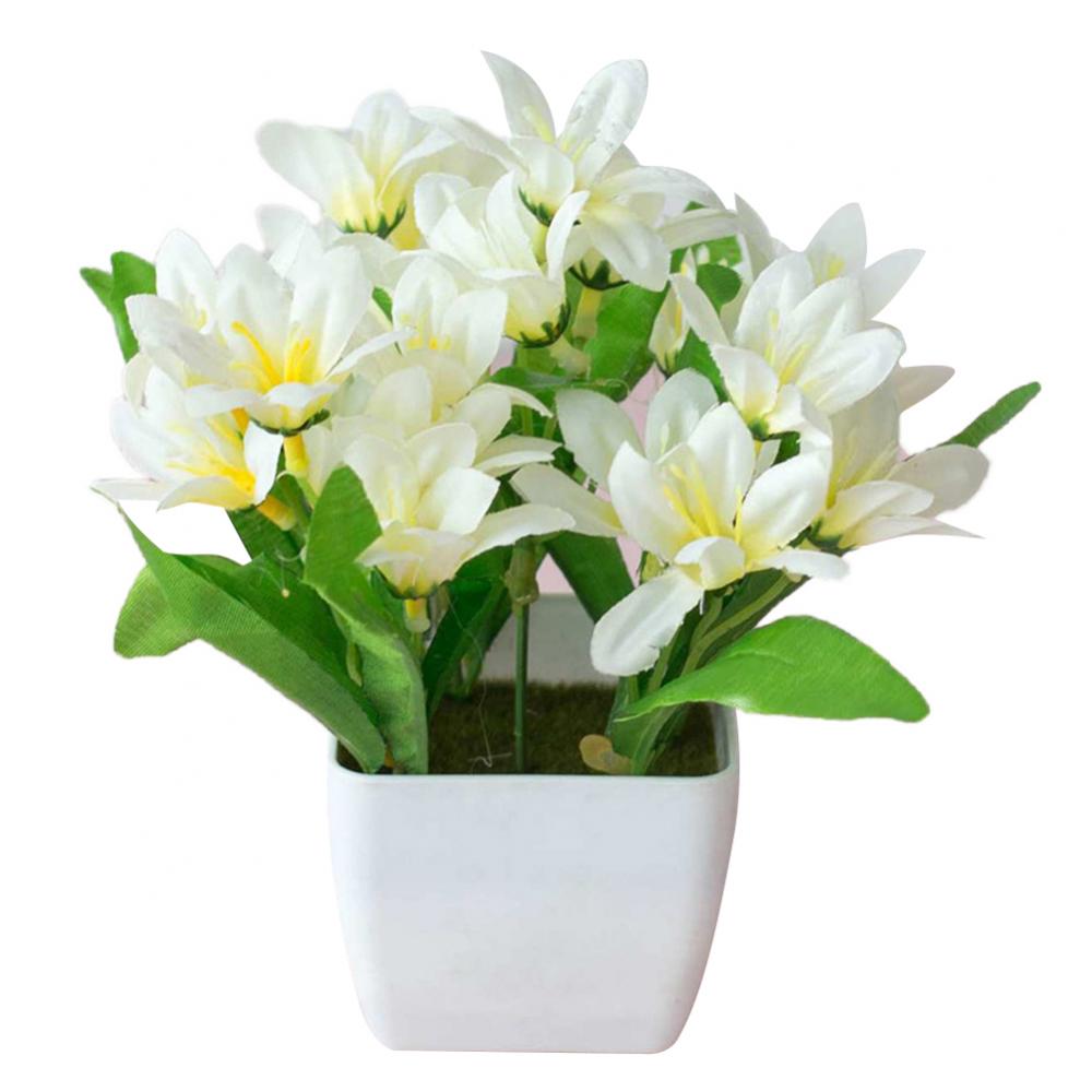 15cm Artificial Lily Flower Pl - đánh giá và giá Bonsai Garden Cafe