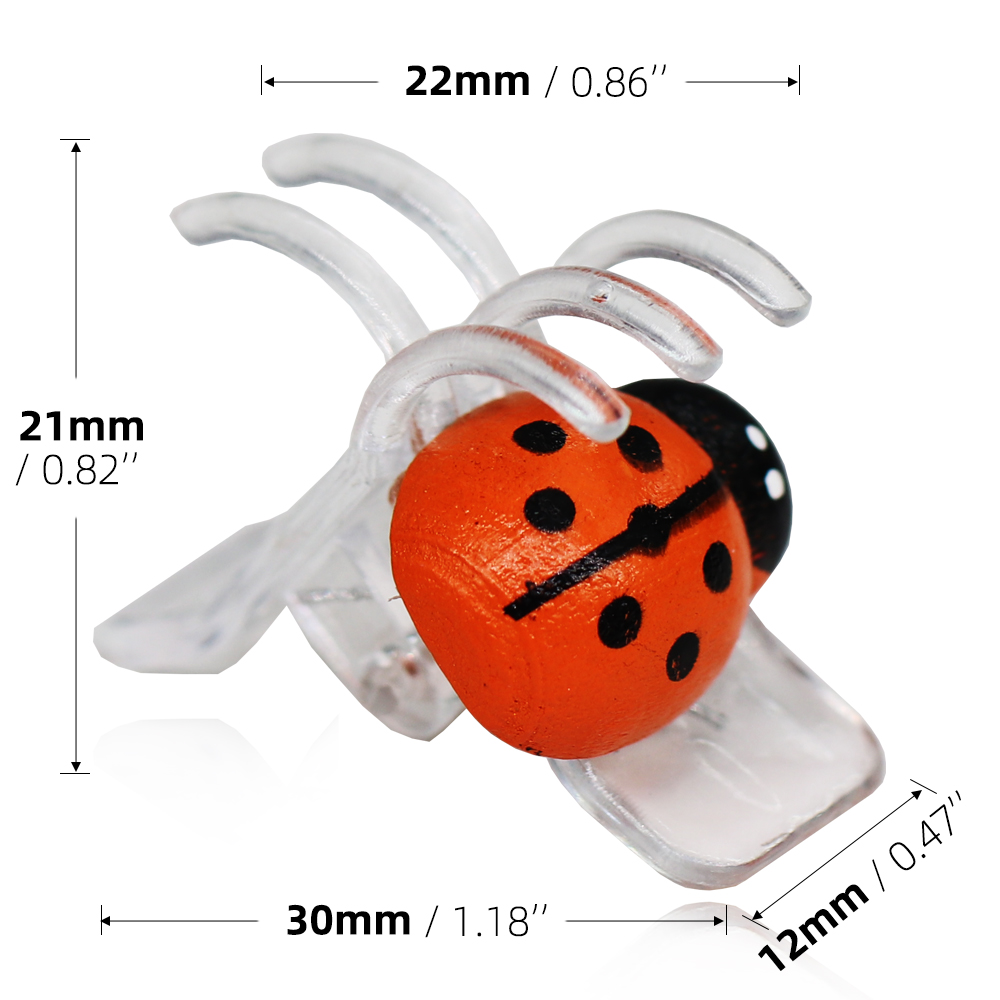 10-800PCS Ladybird Orchid Clip - đánh giá và giá Bonsai Garden Ideas