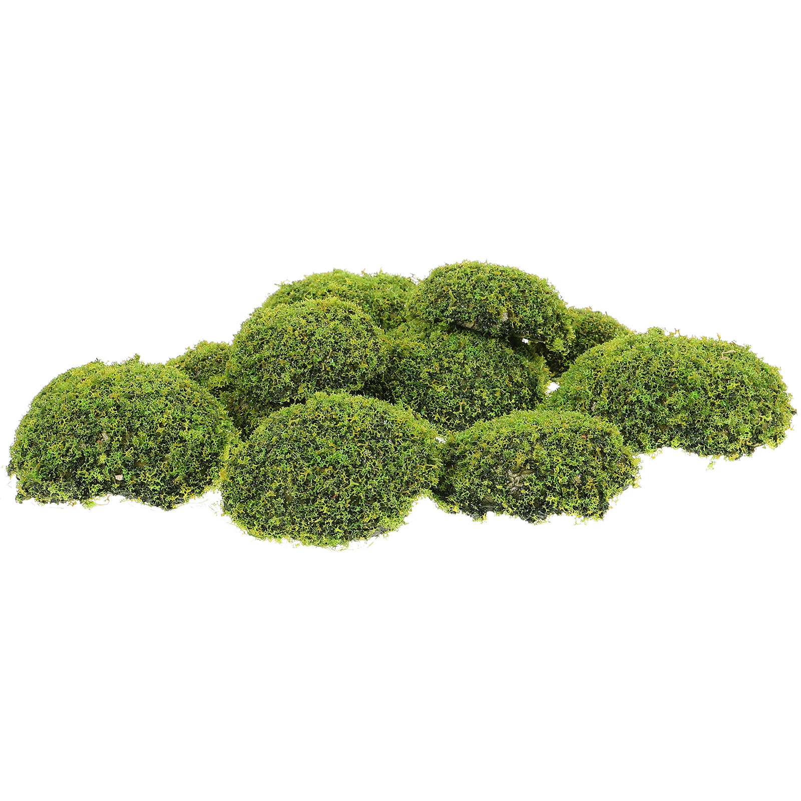 12pcs Artificial Green Moss St - đánh giá và giá Bonsai Garden Layout