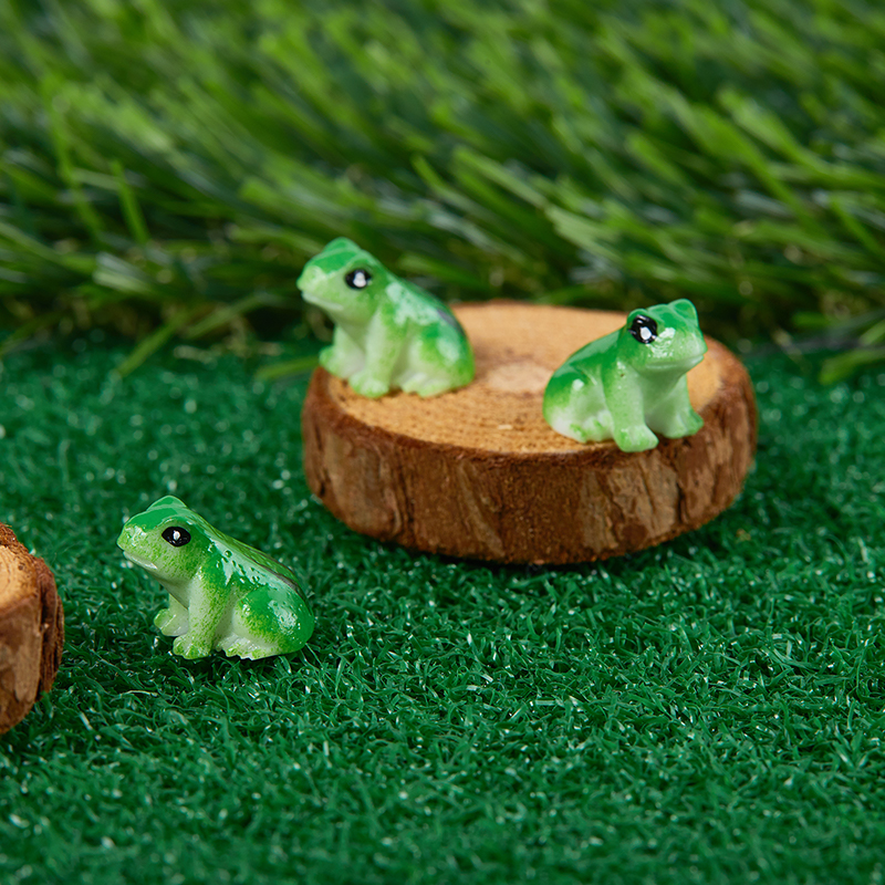 5/10Pcs Mini Resin Frog Figuri - đánh giá và giá Bonsai Garden Layout