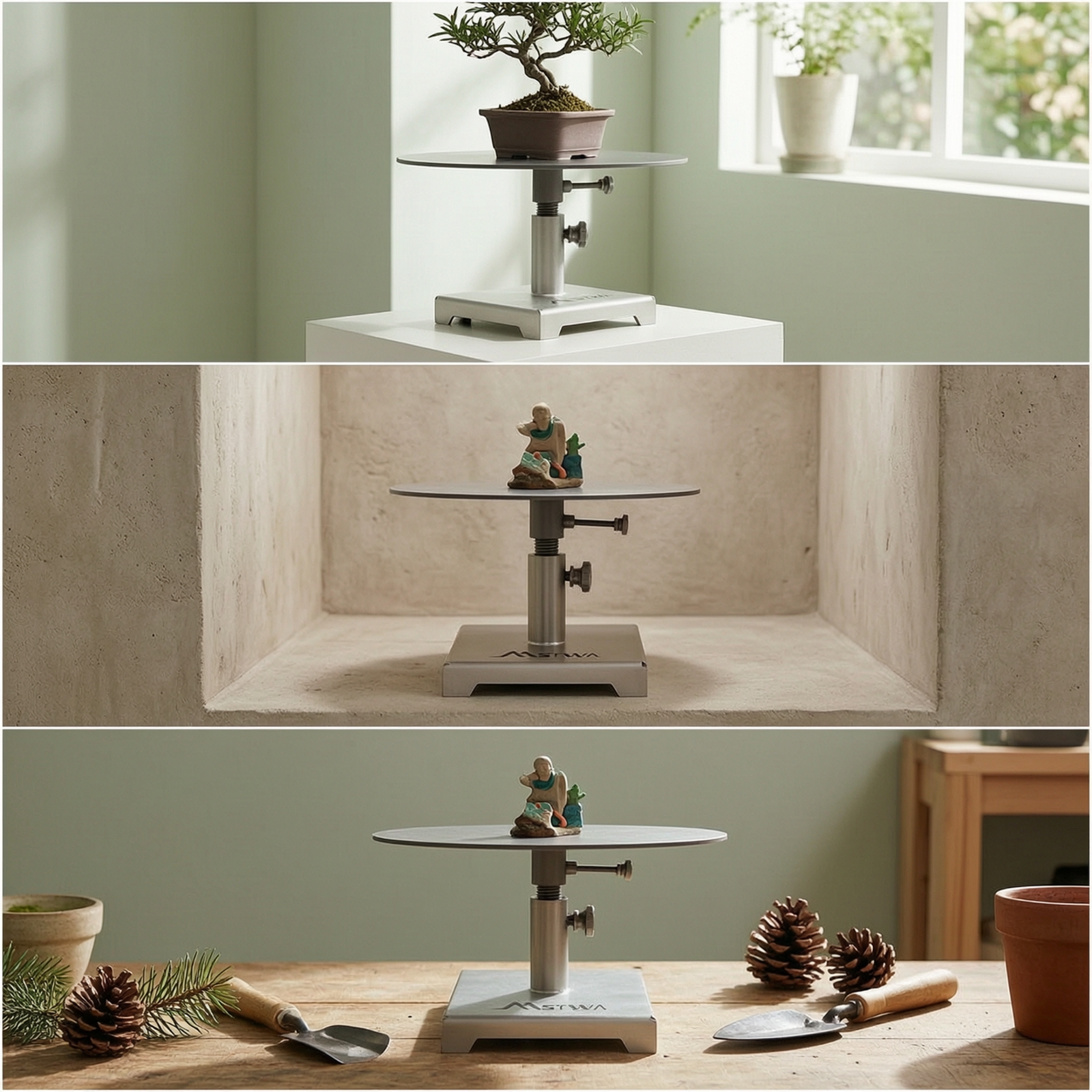 Bonsai Stand with Adjustable L - đánh giá và giá Bonsai Gardening