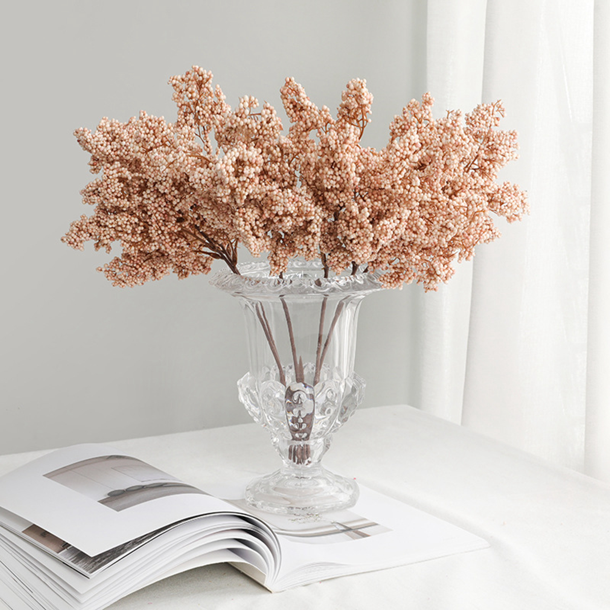 1/3pcs Artificial Flowers Plan - đánh giá và giá Bonsai Garden Gift