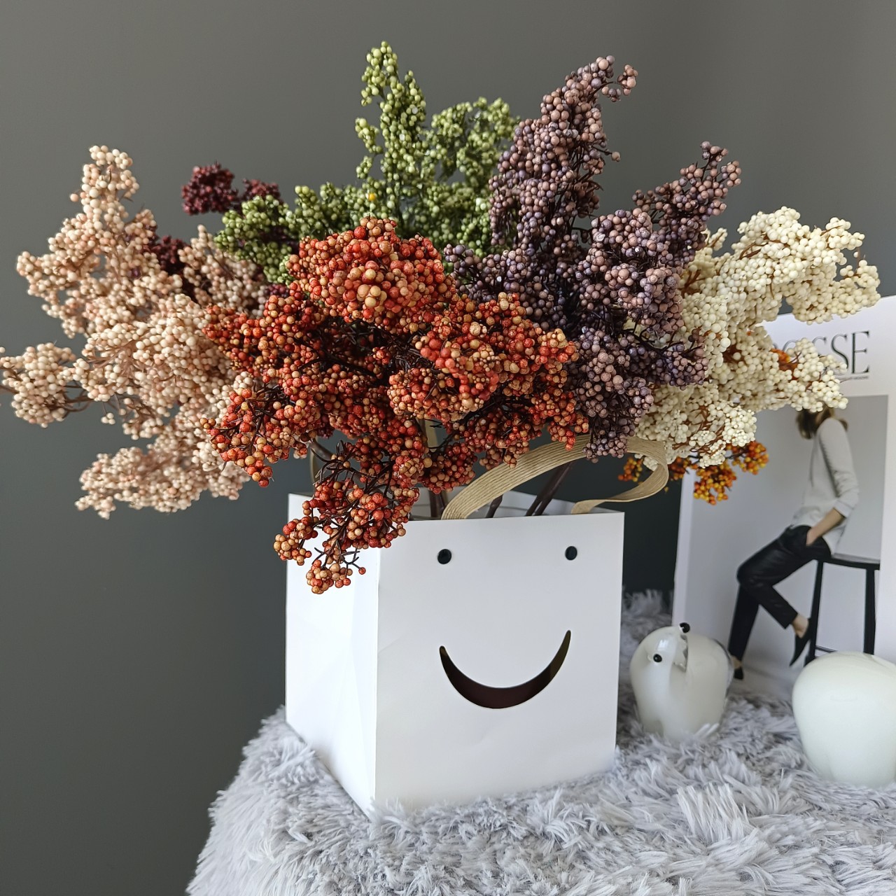 1/3pcs Artificial Flowers Plan - đánh giá và giá Bonsai Garden Gift