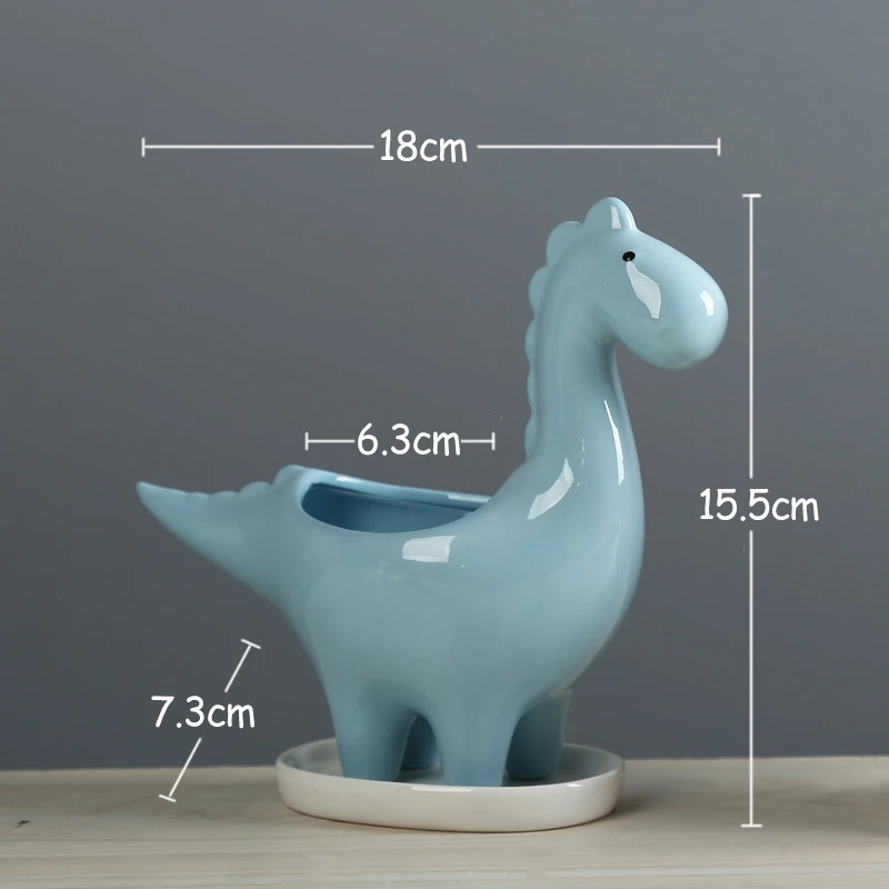 Ceramic Cartoon Dinosaur Plant - đánh giá và giá Japanese Garden Bonsai