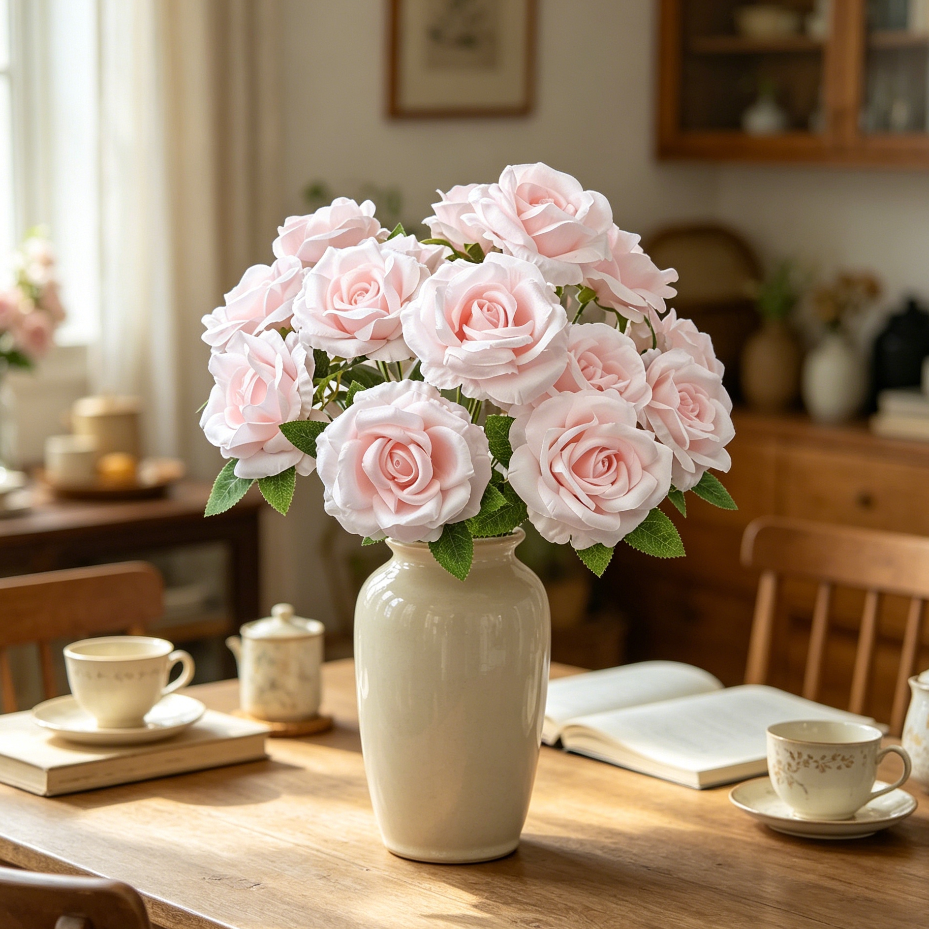 Artificial Flower Silk Rose Br - đánh giá và giá Bonsai Garden For Sale