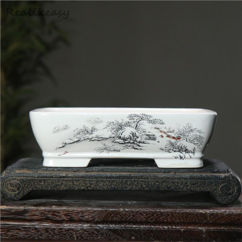 6Size Purple Sand Flower Pot C - đánh giá và giá Japanese Garden Bonsai
