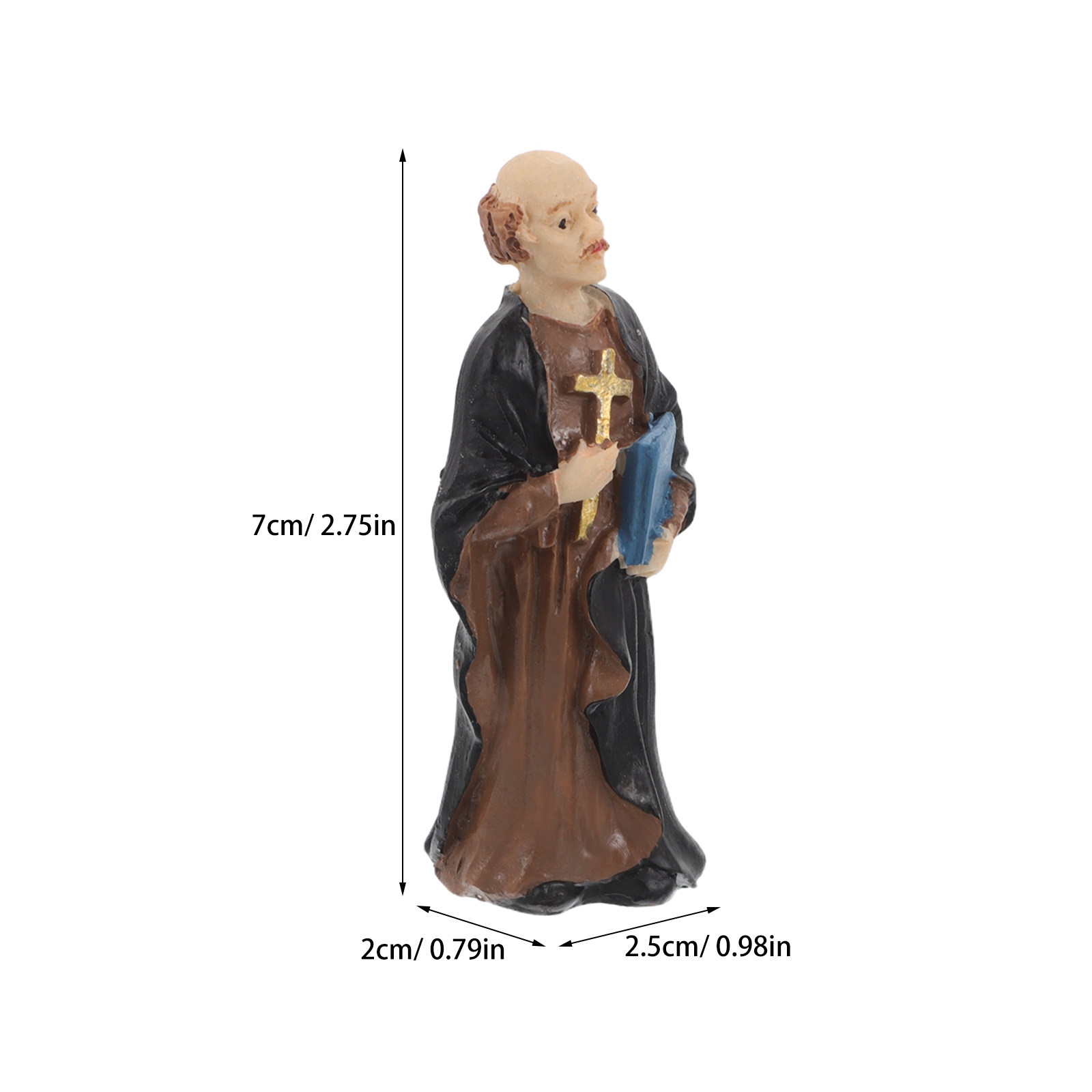 Fine Resin Priest Sculpture Se - đánh giá và giá Bonsai Garden With Sand