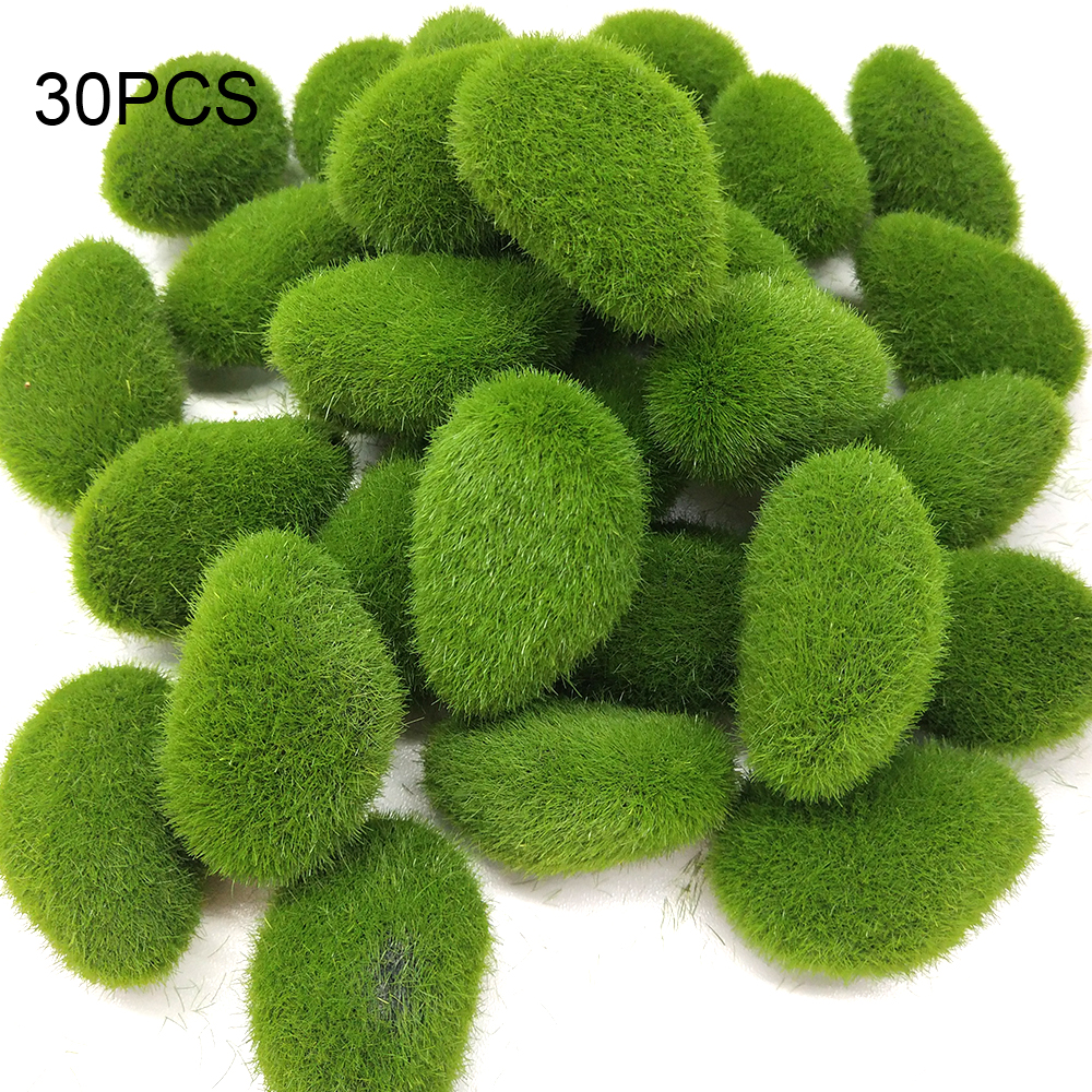 30pcs Green Artificial Moss Ro - đánh giá và giá Bonsai Garden Ideas