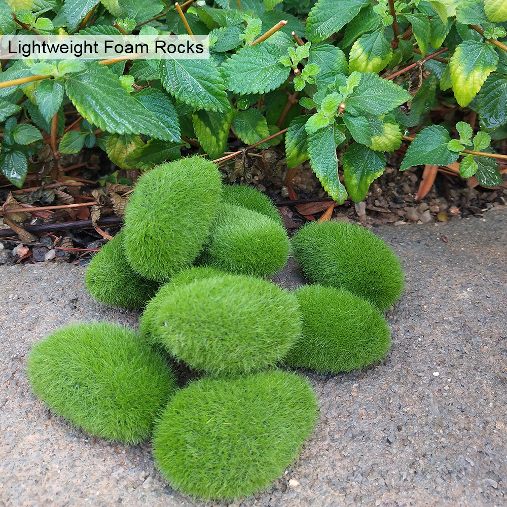 30pcs Green Artificial Moss Ro - đánh giá và giá Bonsai Garden Ideas