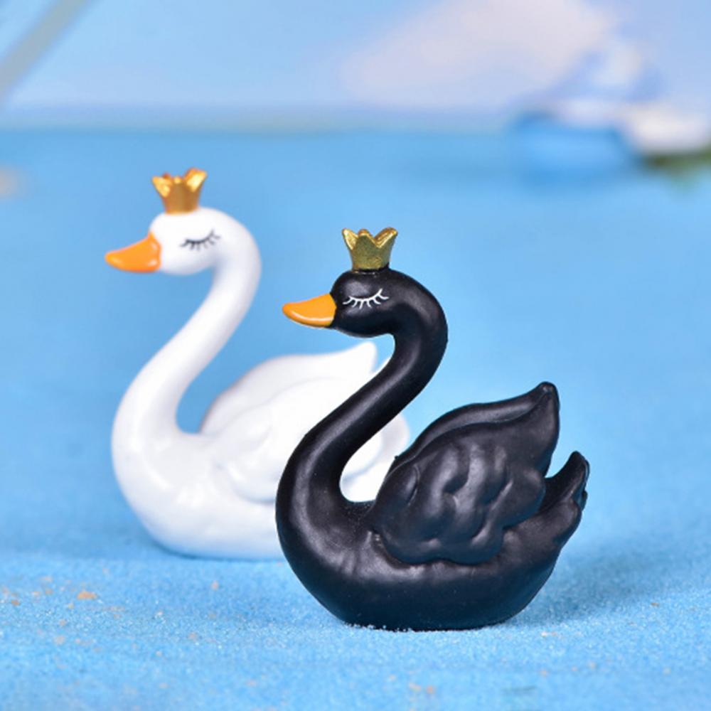 5cm Couple Lovers Swan Mini Cr - đánh giá và giá Bonsai Garden Gift