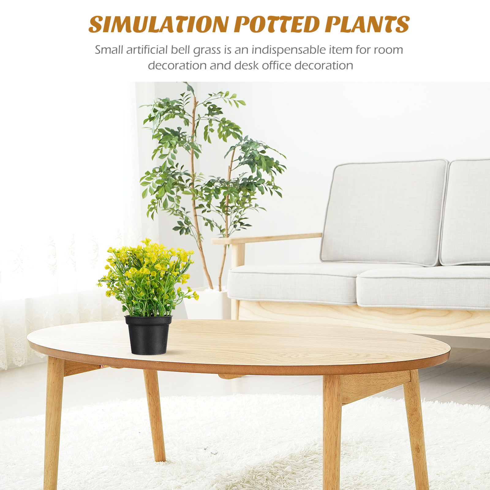 2pcs Realistic Artificial Bell - đánh giá và giá Bonsai Garden Cafe