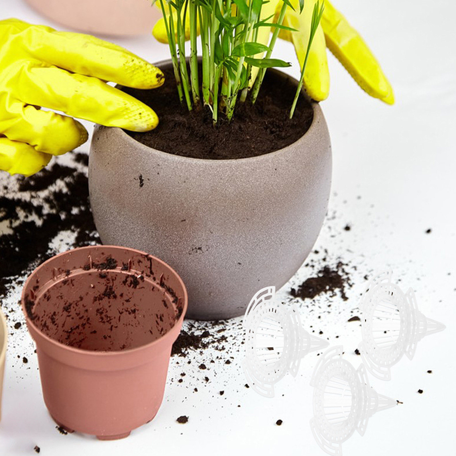 20Pcs Plastic Cone Mesh Pad Fi - đánh giá và giá Bonsai Gardening