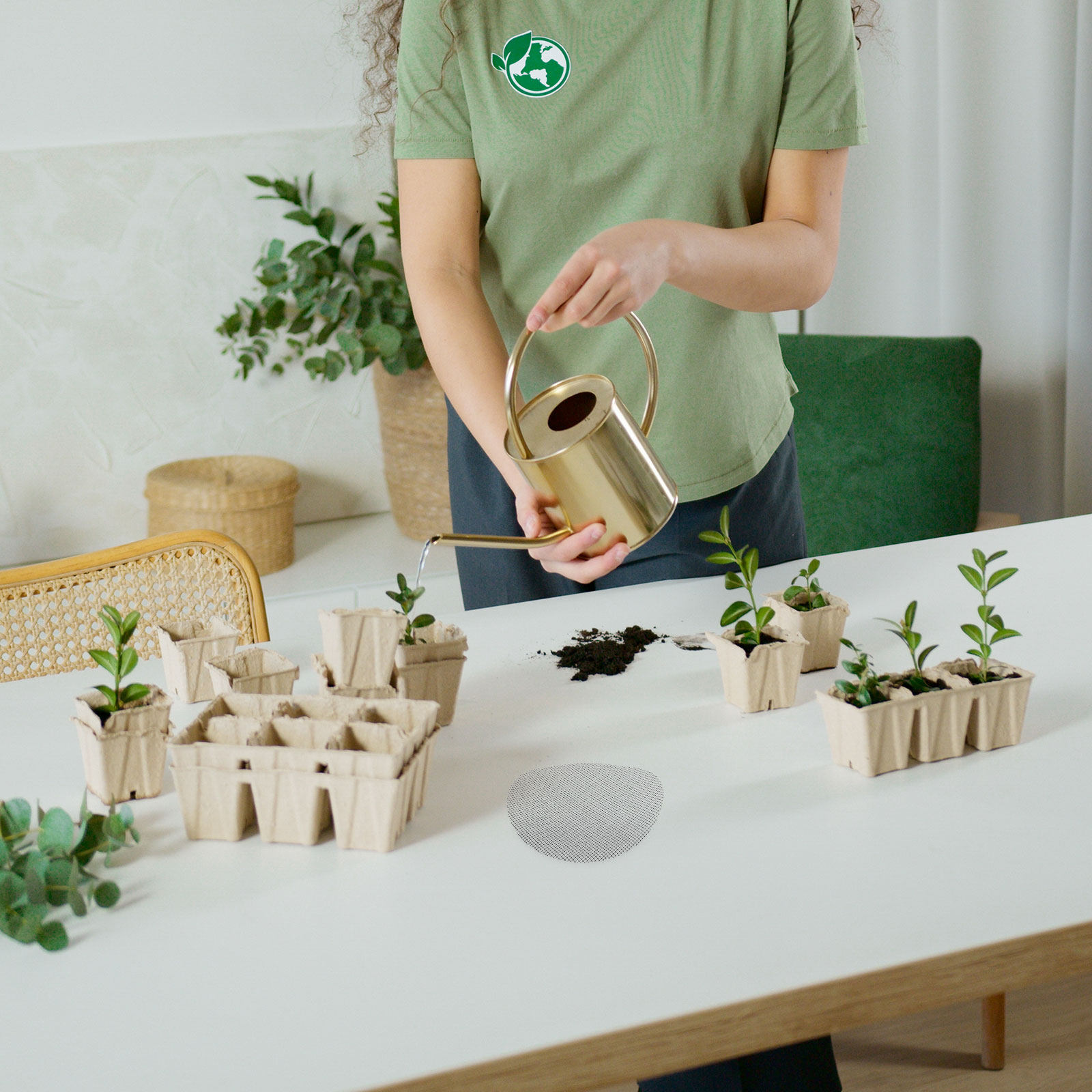 50Pcs Flower Pot Hole Mesh Pad - đánh giá và giá Bonsai Gardening