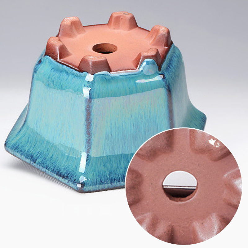 Pottery Flower Pot Bowl Glazed - đánh giá và giá Japanese Garden Bonsai