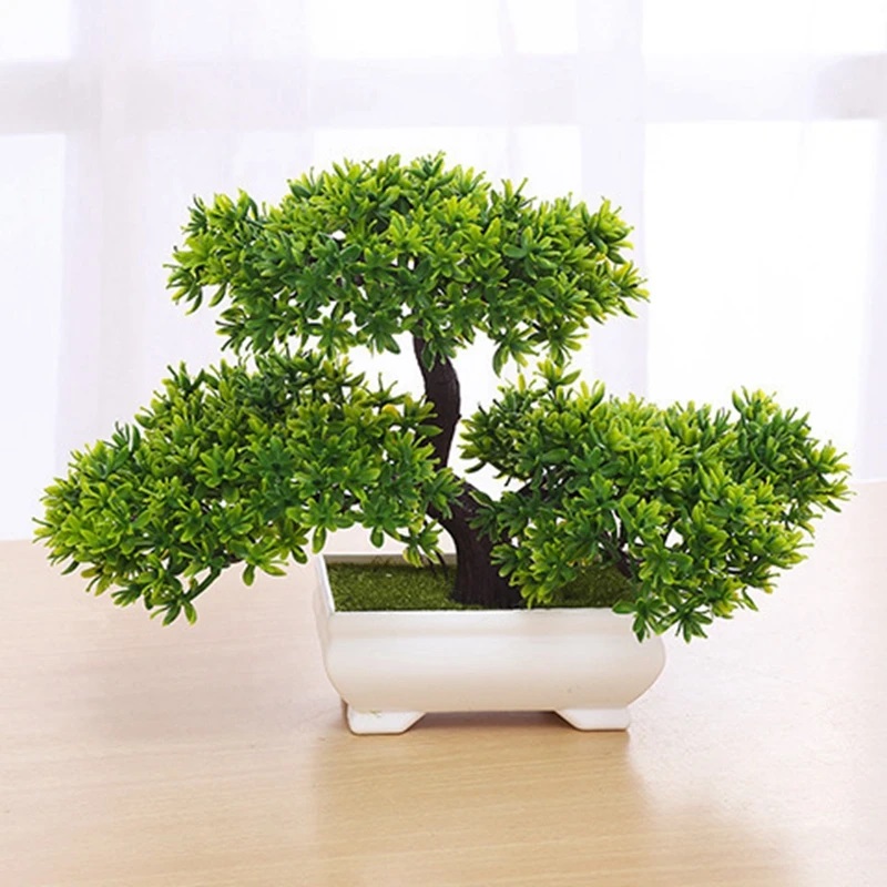 1Pcs Green Artificial Plants B - đánh giá và giá Bonsai Garden Ideas
