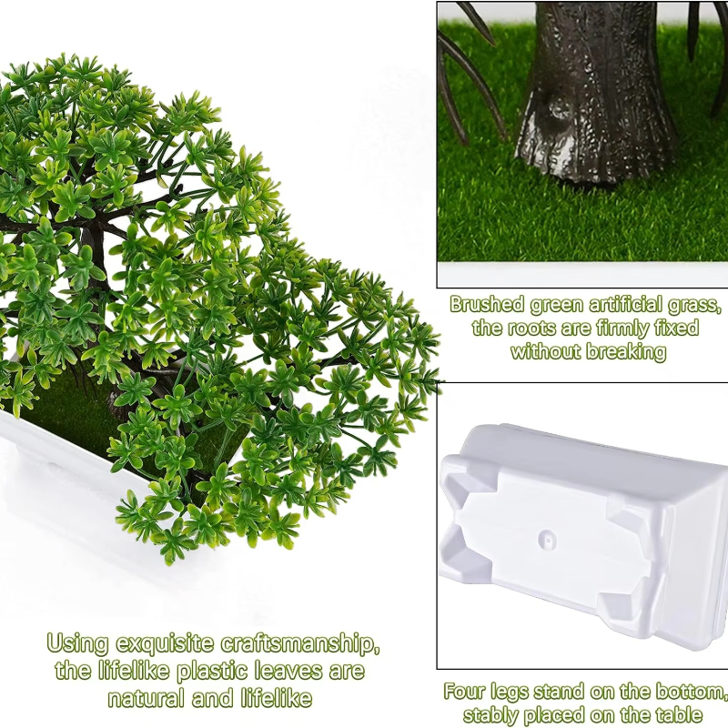 1Pcs Green Artificial Plants B - đánh giá và giá Bonsai Garden Ideas