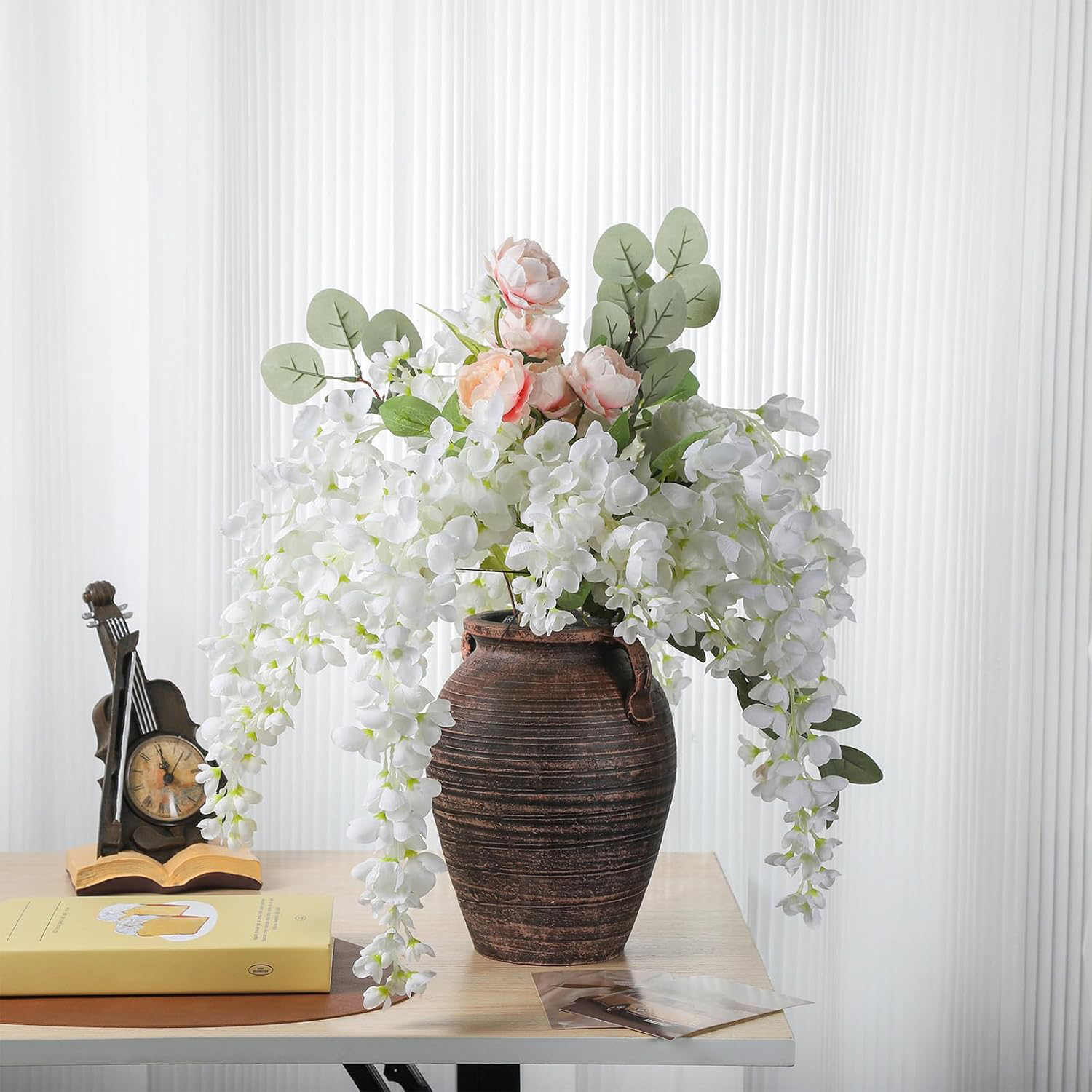 Artificial Flower Rattan Home  - đánh giá và giá Bonsai Garden Gift