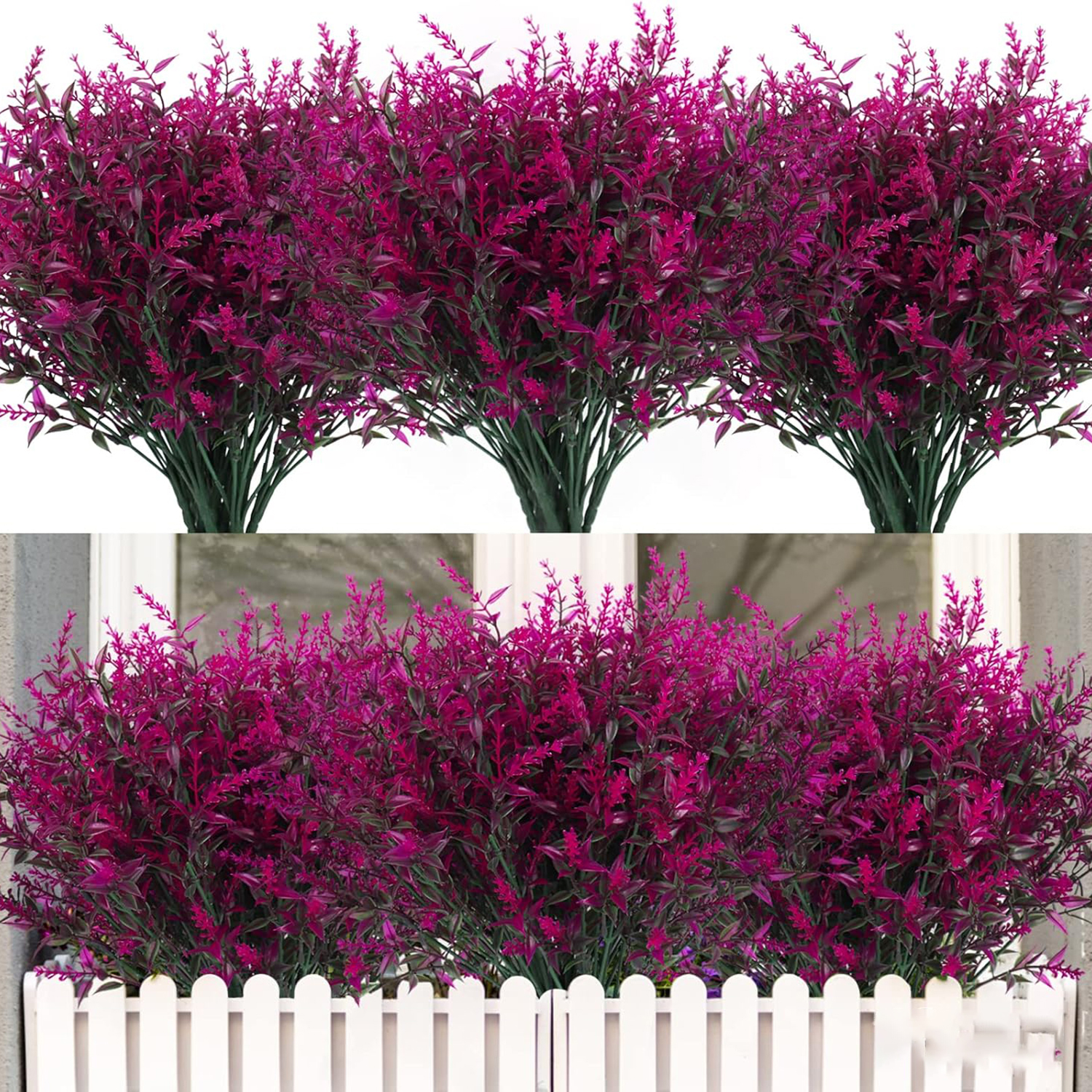 Artificial Flowers Plastic Lav - đánh giá và giá Bonsai Garden Gift