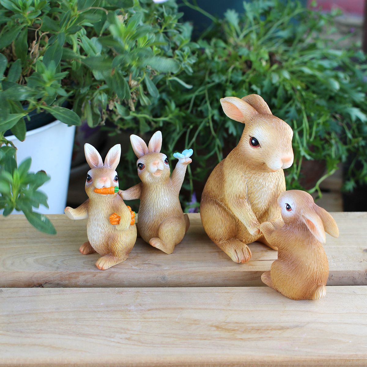 Game Rabbit Set Outdoor, Court - đánh giá và giá Bonsai Garden Gift