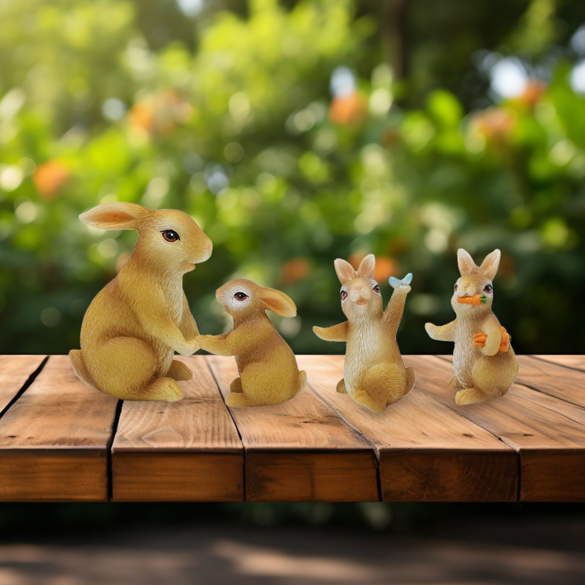 Game Rabbit Set Outdoor, Court - đánh giá và giá Bonsai Garden Gift