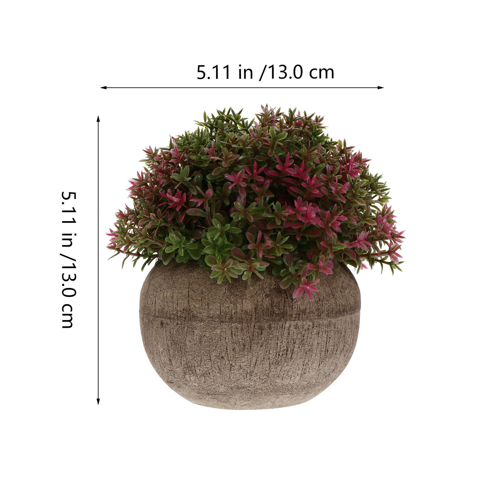 Mini Plastic Bonsai Realistic  - đánh giá và giá Bonsai Garden Cafe