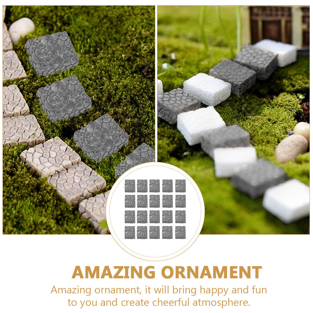 20Pcs Mini Step Statue Resin M - đánh giá và giá Bonsai Garden Layout