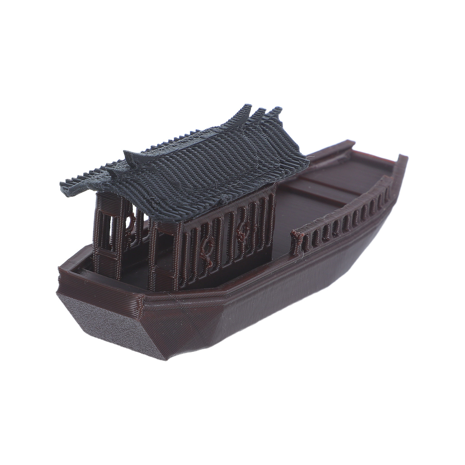 Miniature Chinese Fishing Boat - đánh giá và giá Bonsai Garden With Sand
